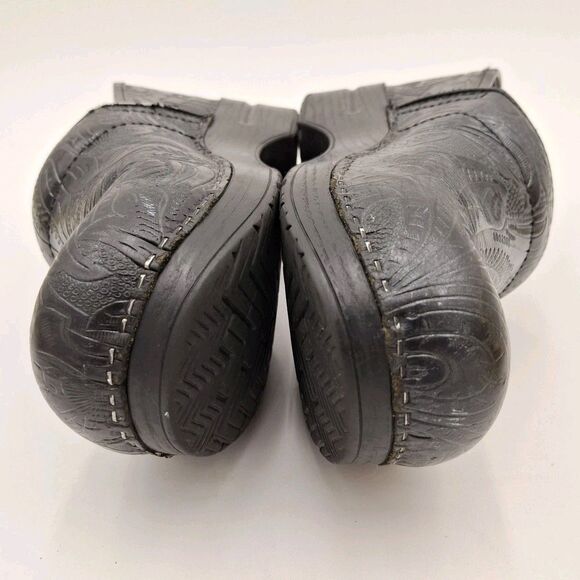 Dansco Professional Tooled Floral Clog Nursing EU-41  US 10.5 - 11 - Picture 16 of 16